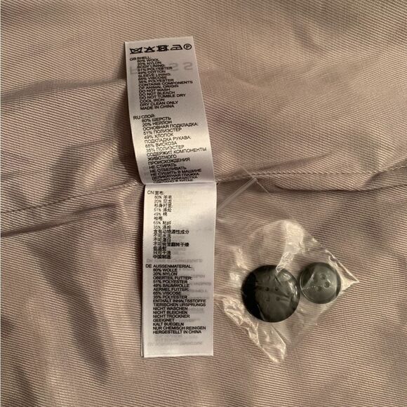 Reiss maddie line wool longline coat size 10 - Picture 10 of 16